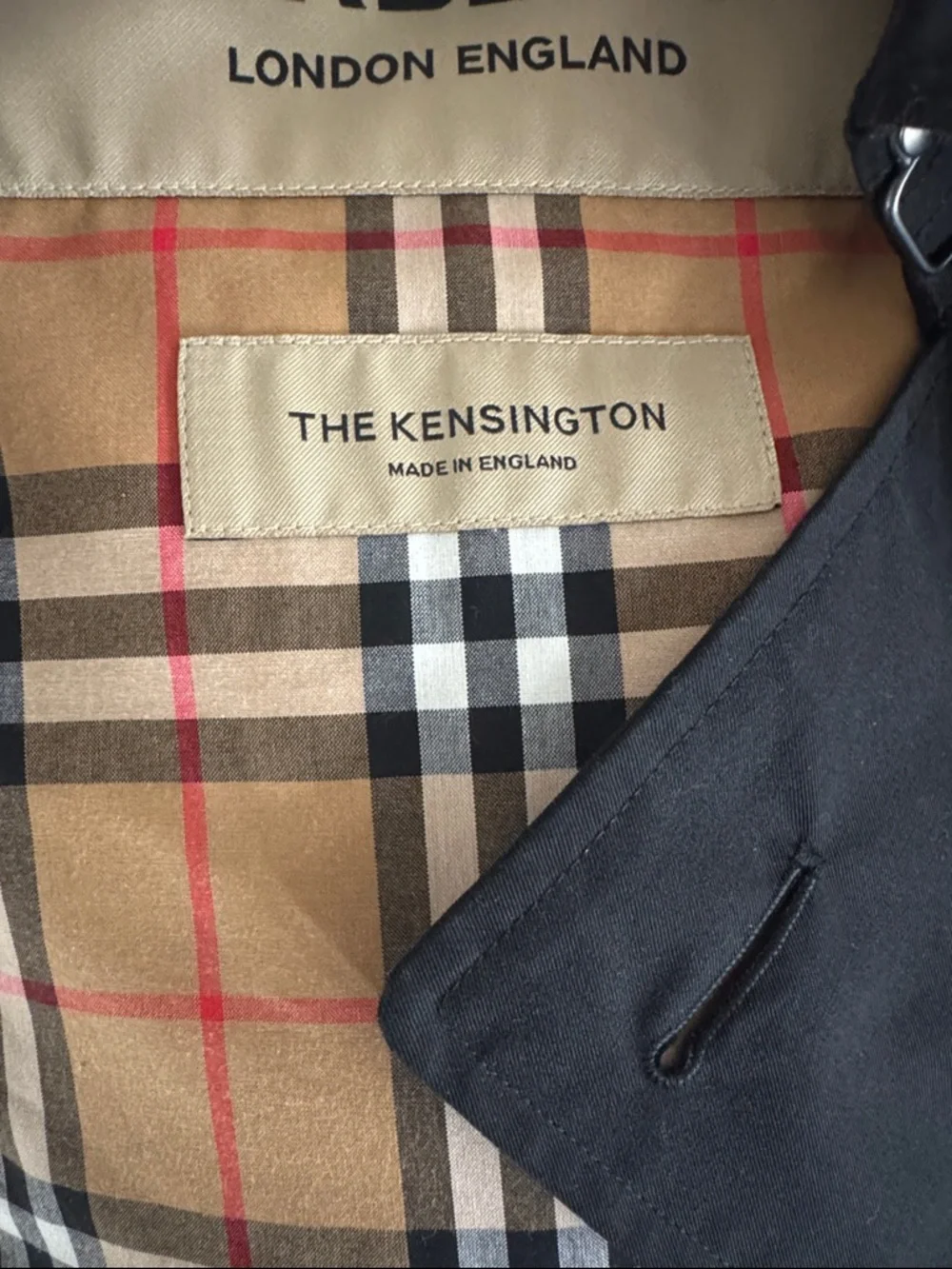 Burberry Kensington Mid-length (39”) Heritage Trench Coat US size 14 - Picture 10 of 15